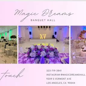 Magic Dreams Banquet Hall- salon de fiestas