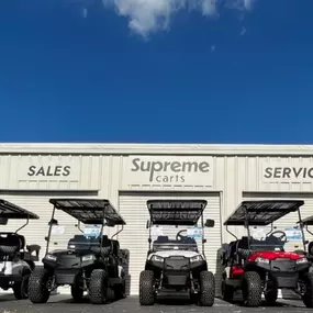 Supreme Carts as viewed from US 19.