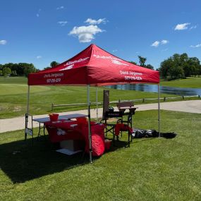 We had a great time this past week sponsoring a hole and raising money for the Drive for a Difference MS Golf Outing!