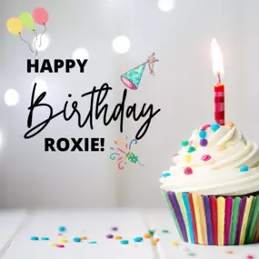 Happy birthday, Roxie!