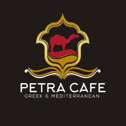 Logotipo de Petra Cafe Greek & Mediterranean