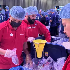 Proud to have participated in the National Day of Service & Remembrance in honor of anniversary of 9/11. #CommunityCares #InsuredByVictoria #StateFarm