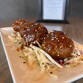Meatballs with Asian Sauce Appetizer