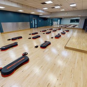Group workout studio at Putney Leisure Centre