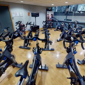 Group cycling studio at Putney Leisure Centre
