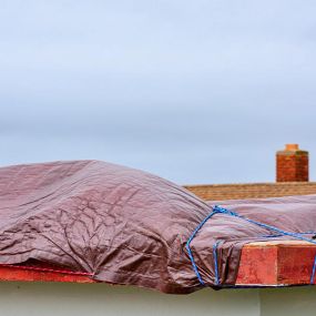 EMERGENCY TARPING IS THE BEST WAY TO QUICKLY SAFEGUARD YOUR PROPERTY FROM ADDITIONAL DAMAGE