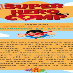 Super Hero Camp (ages 4-6)