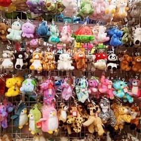 Look at all of these adorable little friends that are just waiting to go to a good home ???????? Our plush sections are full of cuddly cuties at all 3 Timbuk Toys locations! ????