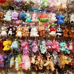 Look at all of these adorable little friends that are just waiting to go to a good home ???????? Our plush sections are full of cuddly cuties at all 3 Timbuk Toys locations! ????