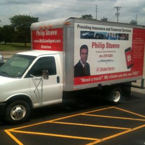 Honk if you see our truck!