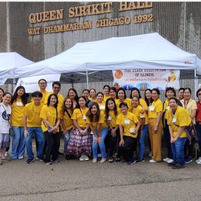 Mae Trongkamsataya - State Farm Insurance Agent happy to join The Thai Cultural and Fine Arts Institute (TCFAI) at the FREE Annual Health Fair sponsored by Thai American Association of Illinois, Royal Thai Consulate General - Chicago and Wat Dhammaram - Thai Temple. Each year they provide services to over 400 in our community in one day. This year we sponsored Free beverage for the volunteers and attendees. 
Thank you to these great organizations, doctors, nurses, therapists and volunteers for t