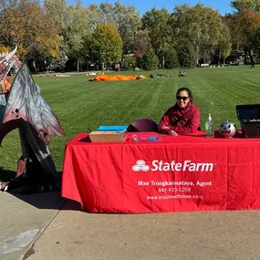 Ready for you at the Kooky Spooky Candy Trail hosted by the Skokie Park District at Oakton Park. Stop by we are here 3-5.