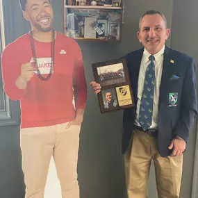 I keep telling everyone that I am fortunate to have a Hall of Fame caliber team. Congratulations to Wendell Harsanyi Jr. for being honored as a Hall of Fame inductee to the Severn River Rugby Football Club. It's a Great honor!