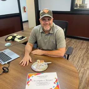 Let's give it up for Chris our Director of Operations and Marketing, as he celebrates his 5-year work anniversary with us! ???? Chris has been an invaluable part of our team, and we're so grateful for all his hard work and dedication. Here's to many more years of success together! Hope you have a great reward trip to Asheville! #WorkAnniversary #MilestoneCelebration ????????