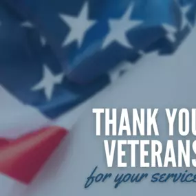 Thank you Veterans for your service!