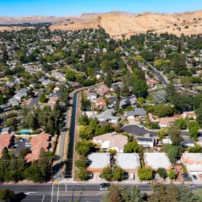 an aerial view of Concord, CA