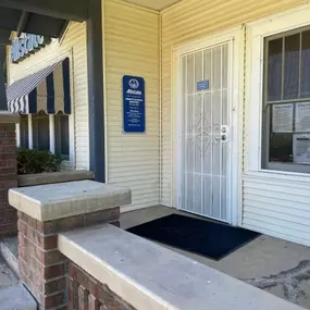 Office entrance