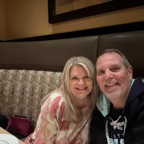 Anniversary weekend wrapped up with a nice dinner out…oops forgot to pack a dinner outfit.