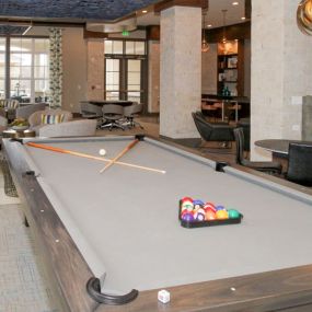 Billiards at Fifth Street Place Apartments