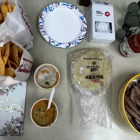Kicking off the Easter celebrations early with a team potluck!
Also, our office will be closed tomorrow, April 18th, in observance of Good Friday. We hope everyone has a blessed Easter weekend!