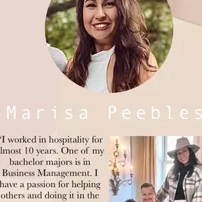 This is one of our Account Managers, Marisa!