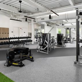 Multi level fitness center
