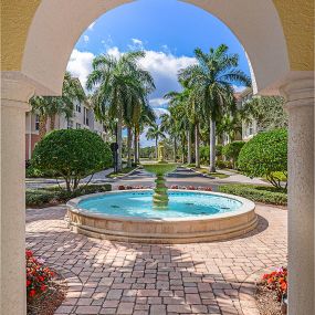 Courtyard with Fountain