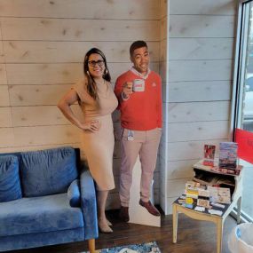 We love when Jake from State Farm drops into the office!