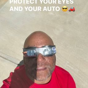 Protect your eyes and your auto!