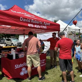 Always a great time at the Flag City BalloonFest with David Roberts State Farm, the Chill Zone Sponsor!