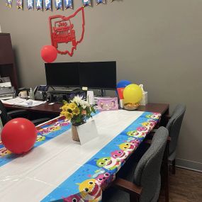 My team showed me much love for my birthday!