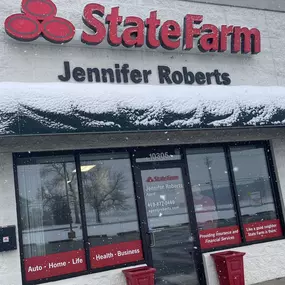 A snowy day here in Toledo, but we are open to serve you!