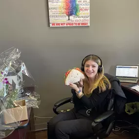 Help us wish Genevieve a HAPPY BIRTHDAY!!! She welcomes each customer with a smile and genuine joy. Even in frigid temperatures, she warms up the office every day. Jennifer Roberts State Farm is better because of her! Happy birthday, Gen, and we hope you’ve enjoyed your day!