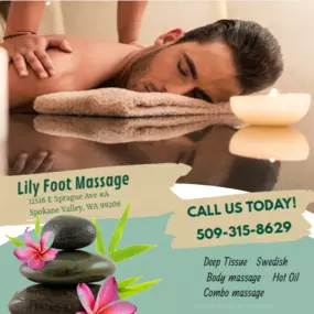 A sports massage specifically for active individuals used to improve performances, 
aid in body maintenance, and to assist in the healing process from injury or exertion. 
This session is designed to increase circulation of the blood and lymph fluids while
 increasing range of motion.