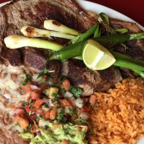 Carne y pollo asado - Castañeda’s Mexican Food