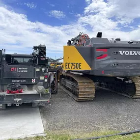 Volvo EC750E At Housby