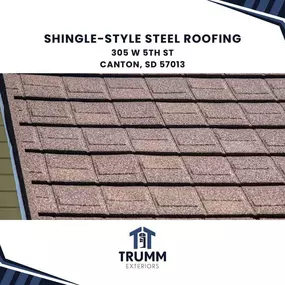 shingle-style steel roofing