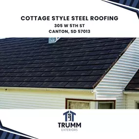 cottage style steel roofing