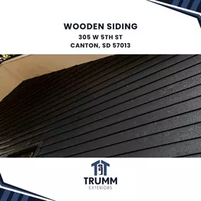 wooden siding