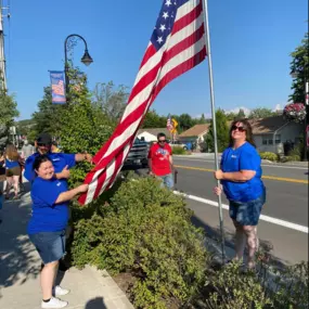 We are putting the flags up August 29, 2024 and will take them down on September 12, 2024 meeting at Eagle Point City Hall or at Hillside Elementary at 6pm both dates.
Rogue Credit Union will be helping as part of their service to our community.