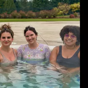 Exciting times ahead for our insurance agency as we gathered today to do some business planning for 2025! I’m thrilled to have such an incredible group of talented women by my side—driven, hardworking, and ready to make big things happen. 
After a productive meeting, we celebrated our wins and bonded in the hot tub, soaking in the relaxation and inspiration. Cheers to success in 2025!