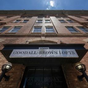 Front view of Goodall-Brown Lofts