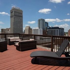 Lofts near UAB with patios