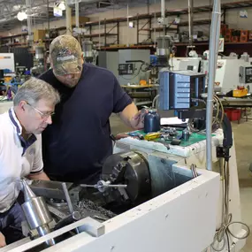 In the CNC / Machinist Technician career training program you will get your hands on drill presses, mills, lathes, and grinders, then advance to CNC milling and CNC turning.