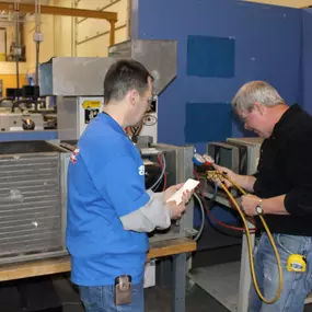 Develop your skills in an (HVAC/R) Technology career training program at EIT. Our four-term program provides hands-on training and instruction that helps you stand out from other candidates. Upon completion, you’ll know how to install, maintain, and repair the electronic and mechanical components that keep HVAC/R systems running.