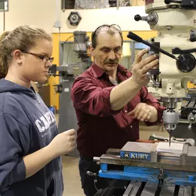 CNC machines have radically changed the manufacturing industry. Curves are as easy to cut as straight lines, complex 3-D structures are relatively easy to produce, and the number of steps that require human action have been considerably reduced.

In the CNC / Machinist Technician career training program you will get your hands on drill presses, mills, lathes, and grinders, then advance to CNC milling and CNC turning. You will learn to efficiently set up and run CNC machines. Be capable of contro