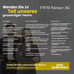 Bild von FWM Partner AG