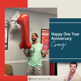 Happy 1-Year Anniversary to Craig! ????