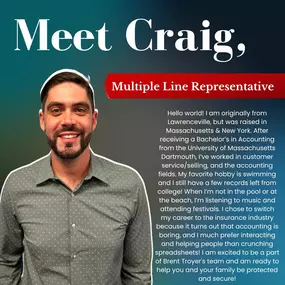 Meet Team Member Craig!