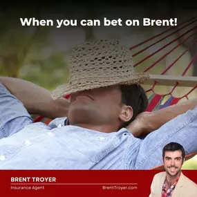 For all your insurance needs, Team Brent Troyer is the one you can count on – and come out ahead with! Contact us today to review or add a policy and experience the winning difference. ????